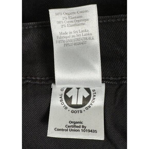 NWT Everlane The Original Cheeky Crop Jean in Coal Black Size 25 - Picture 12 of 14